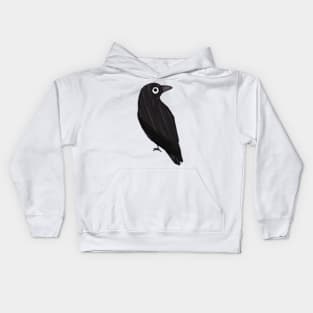 Cartoon crow Kids Hoodie